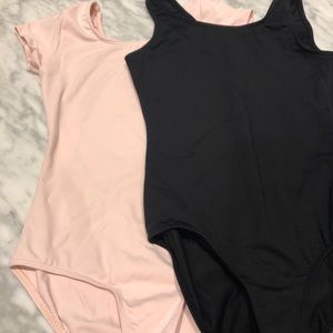 BLOCH 8-10 tap/ballet shoe, 2 leotards, skirt